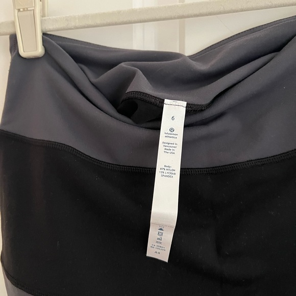 NWOT Lululemon Yoga Over Skirt Coal / Black | Sz 6 | Rare | Vintage | Midi Skirt - Picture 13 of 13